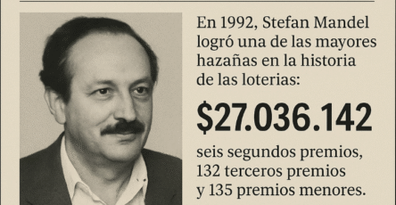 La increíble historia de stefan mandel el hombre que ganó la lotería con las matemáticas