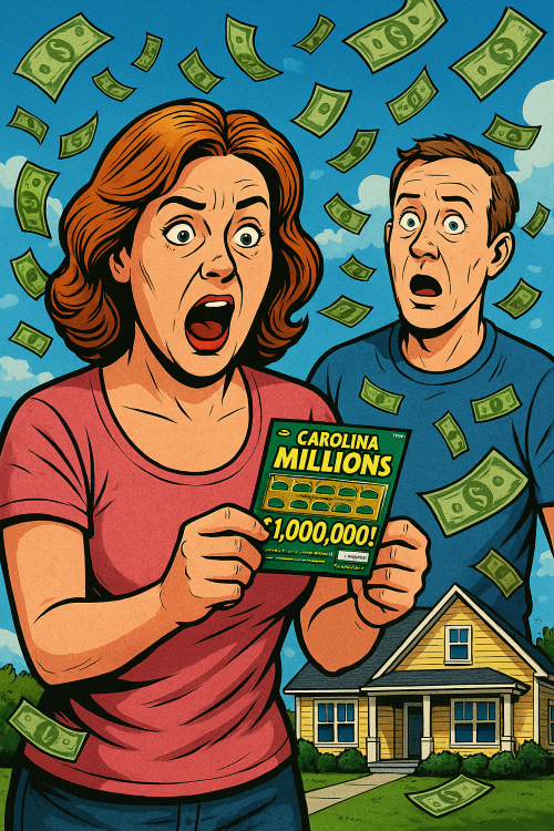Quiso darle una lección a su esposo… ¡y ganó un millón de dólares!