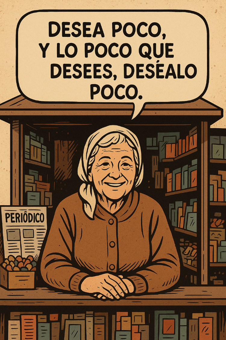 La quiosquera que le toco la primitiva