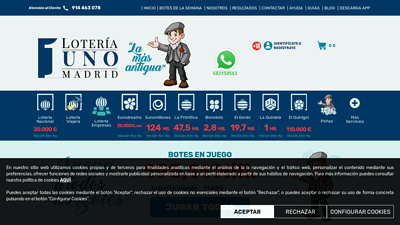 Loteria uno madrid