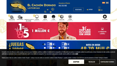 Loterias el cachon dorado